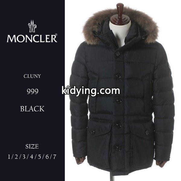 モンクレール MONCLER リアルファー ナイロン フルジップ ダウンジャケット ブルゾン CLUNY クリュニー MCCLUNY7 ブランド メンズ :7599206644-15:ゼンオンライン - 通販ショッピング-0