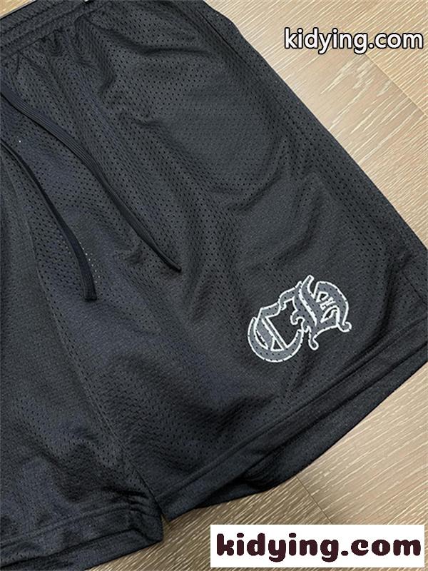 ブラック 半袖Tシャツ Chrome Hearts クロムハーツ コピー グリーンサークルバックプリント クロスモチーフ クルーネック ストリートトップス-8