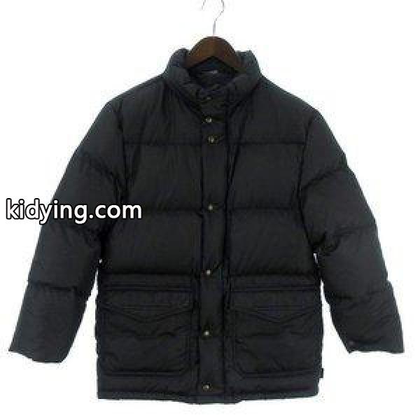 モンクレール MONCLER グルノーブル GRENOBLE ダウンジャケット スタンドカラー ジップアップ 青タグ 無地 黒 ブラック 0 ☆AA& メンズ :002-901710070120:ブランド古着販売のベクトル - 通販ショッピング-0