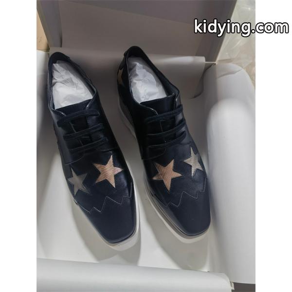 STELLA McCARTNEY ステラマッカートニー コピー 厚底シューズ ブラック シンプル スタイリッシュ-5