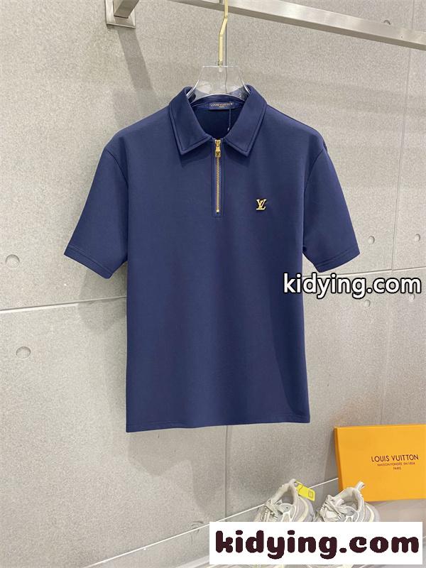 2026ss春夏 ☆☆ルイヴィトンセットアップコピー LOUIS VUITTONコットン100% 半袖Tシャツ&ショーツ カジュアル-2