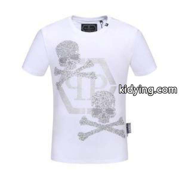 フィリッププレイン PHILIPP PLEIN 半袖Tシャツ 2019春新色コスメ人気ブランド 抜け感のあるスタイルが完成_フィリッププレイン PHILIPP PLEIN_ブランド コピー 激安(日本最大級)-1