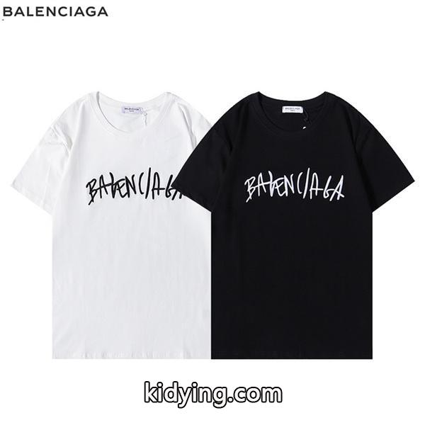 シンプルなカジュアルコーデ Balenciaga メンズ半袖ｔシャツ 2021人気ブランド新作-0