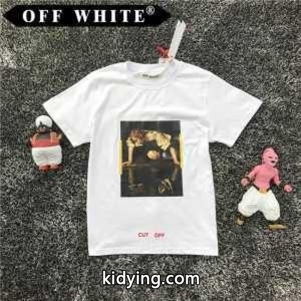 人気が爆発 2017 2色可選 オフホワイト OFF-WHITE 半袖Tシャツ_Off-White オフホワイト_ブランド コピー 激安(日本最大級)-1