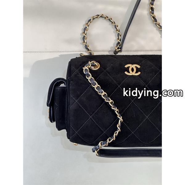 大人エレガント ブラウン スエード 高級感 CHANEL シャネル スーパーコピー ショルダーバッグ-3