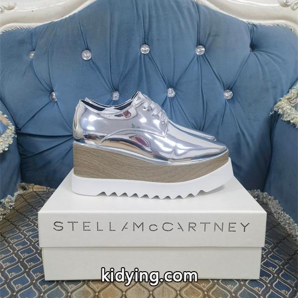 2026新作 メタリック 厚底シューズ シルバー ユニーク シック STELLA McCARTNEY ステラマッカートニー コピー-8