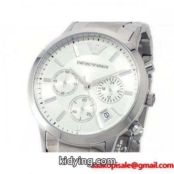 エンポリオ アルマーニ EMPORIO ARMANI AR2459 クロノグラフ メタルベルト 腕時計 メンズウォッチ 通販-0