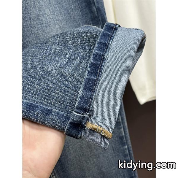 お買い得セール大きいサイズファッションHERMESエルメス ジーンズ コピー上品さ上質スリムシルエットデニムパンツ-6