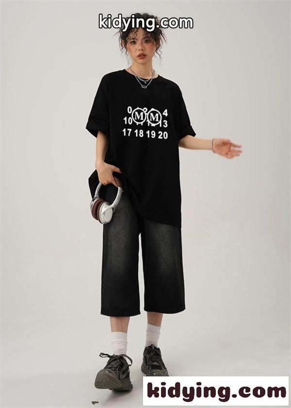 半袖Tシャツ ストリート映え 快適コットン 夏服 Maison Margiela メゾン マルジェラ コピー-8