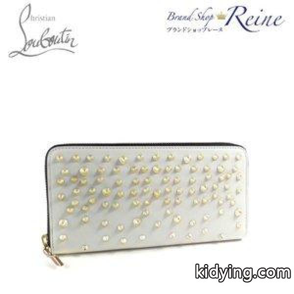 クリスチャンルブタン(Christian Louboutin) W PANETTONE スパイク スタッズ ラウンドファスナー 長財布 1185204 新品 :18-014277:Brandshop Reine - 通販ショッピング-0