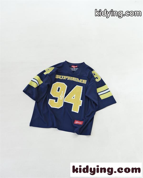 Supreme FW25 Sequin Football Jersey シュプリーム 半袖Tシャツコピー  2026春夏のトレンド新商品 激安通販 専門店-4