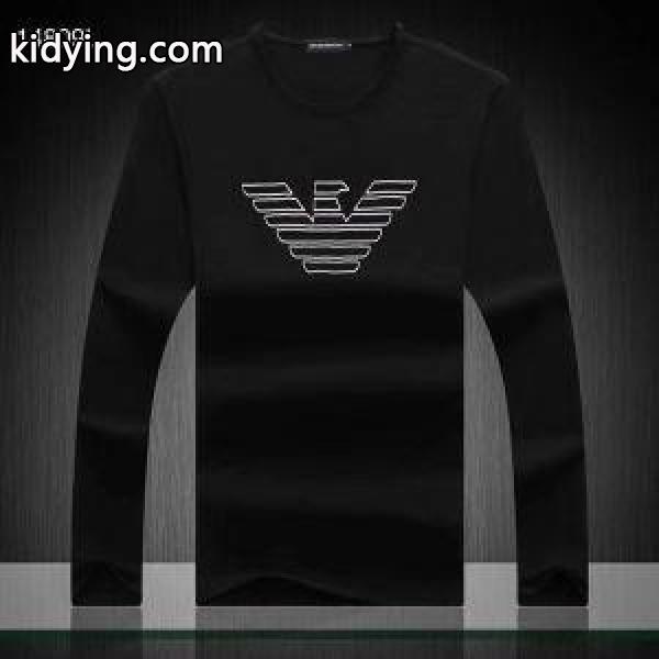 今シーズンもトレンド感溢れたコーデ アルマーニ ARMANI 長袖Tシャツ 2色可選 2019秋冬の必需品_アルマーニ ARMANI_ブランド コピー 激安(日本最大級)-0