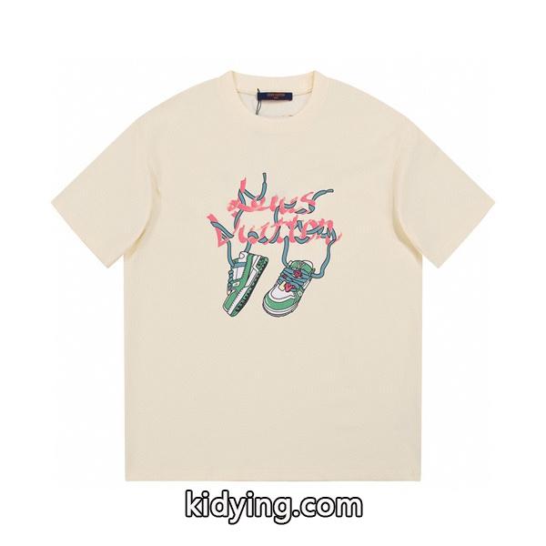強くおすすめしたい 2色可選 不動の人気最新Tシャツ/ティーシャツ ルイ ヴィトン LOUIS VUITTON コピー 激安(日本最大級)-0