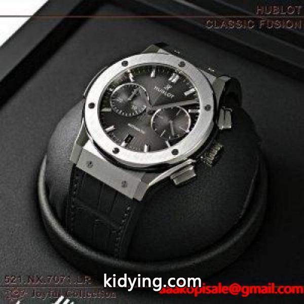 ウブロ(HUBLOT)時計 クラシックフュージョン クロノグラフ チタニウム グレー 521NX7071LR 新品 :521nx7071lr-:ジョイフルコレクション - 通販ショッピング-0