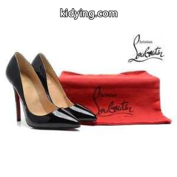 2017最新入荷ルブタンパンプスコピーレザーパンプスブラックCHRISTIAN LOUBOUTINレディースシューズ-0