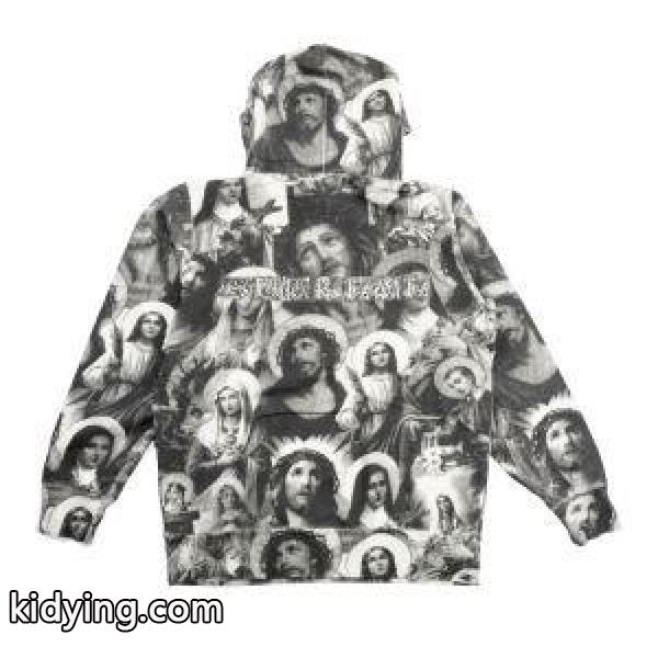 Jesus and Mary Hooded シュプリーム今年らしいトレンド感のある着こなし SUPREME パーカー 2019-2020秋冬のファッション_シュプリーム SUPREME_ブランド コピー 激安(日本最大級)-1
