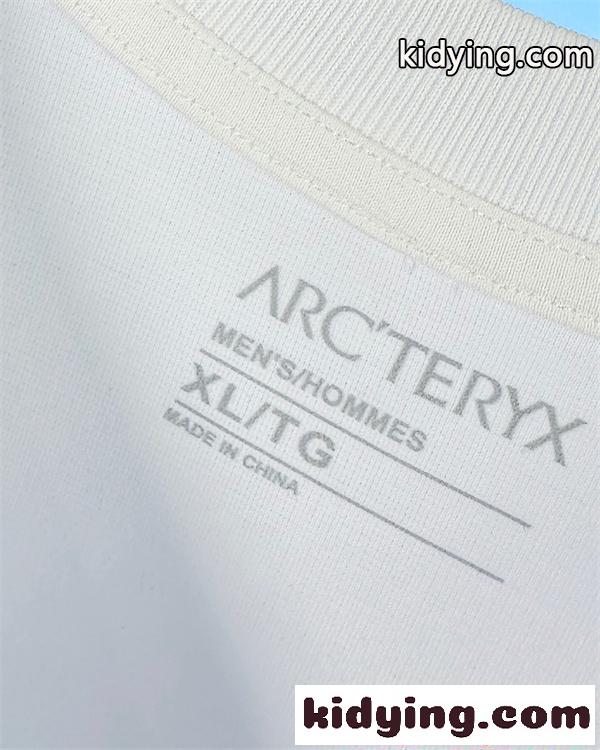 ラグラン半袖Tシャツ アークテリクススーパー コピー ARCTERYX ロゴ刺繍 軽量通気 快適フィット カジュアル-5