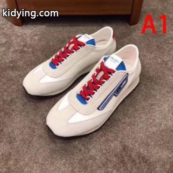 3色可選 着こなしを楽しむ スニーカー 有名ブランドです プラダ PRADA 限定品が登場_スニーカー、靴_メンズファッション_スーパーコピーブランド激安通販 専門店-0