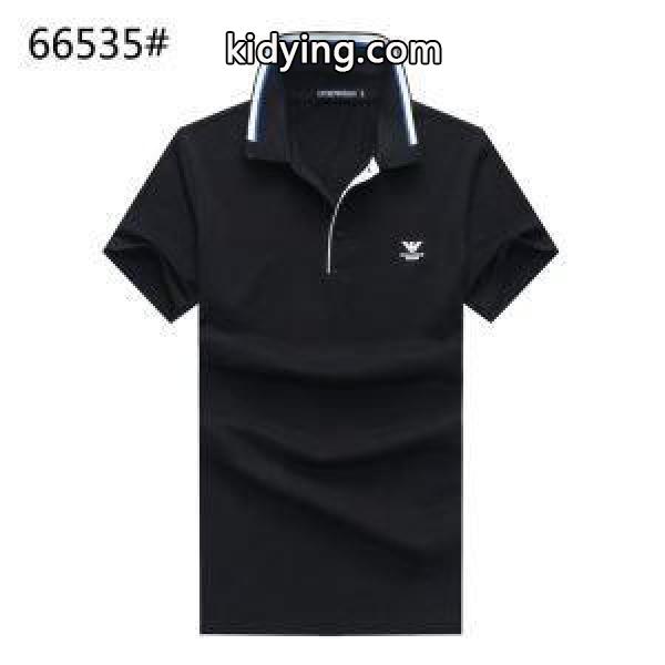 2018最高ランキングARMANIアルマーニtシャツコピーメンズビジネス用ポロ半袖tシャツ激安通販品-0