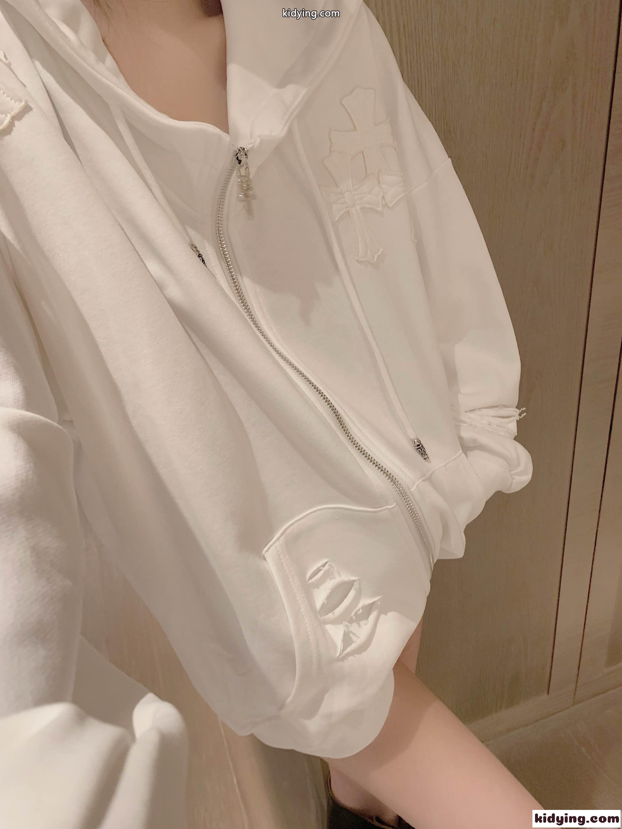 大人気☆CHROME HEARTS クロムハーツ ジップアップコピー2色レディース2026トレンドファッション-2