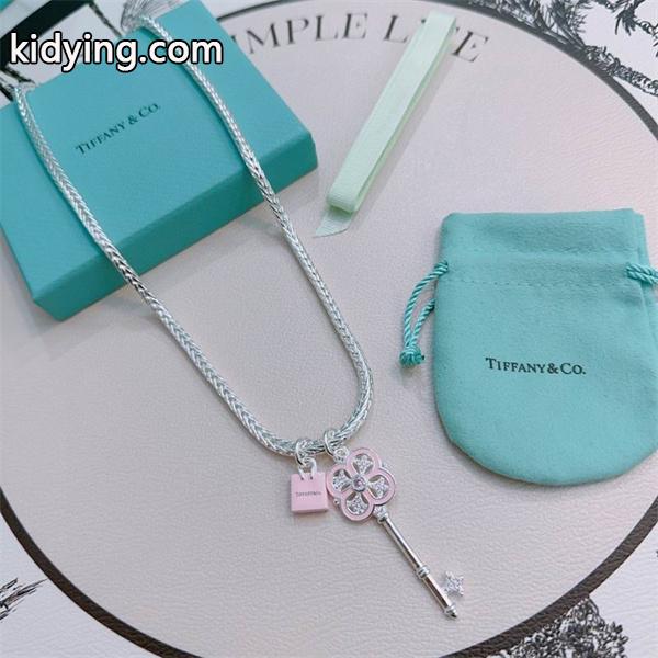 洗練アクセント コンビ チャーム ネックレス 売れ筋 Tiffany&Co ティファニー コピー-1