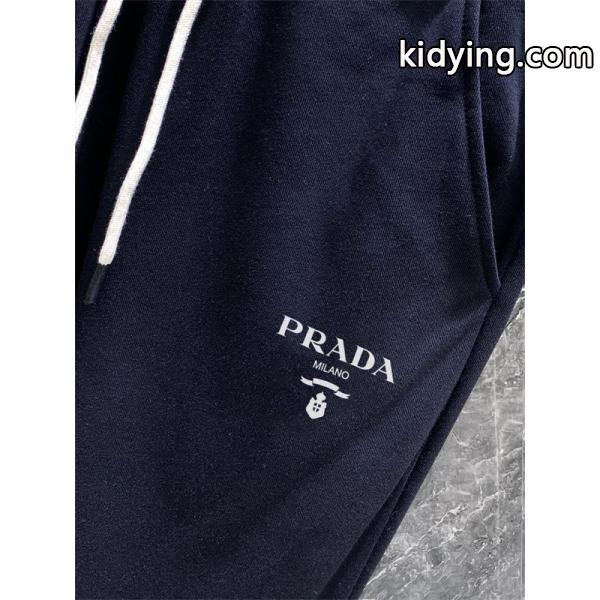 爆売れ確定 プレミアム品質 当店イチオシ PRADA プラダ コピー スウェットパンツ-4