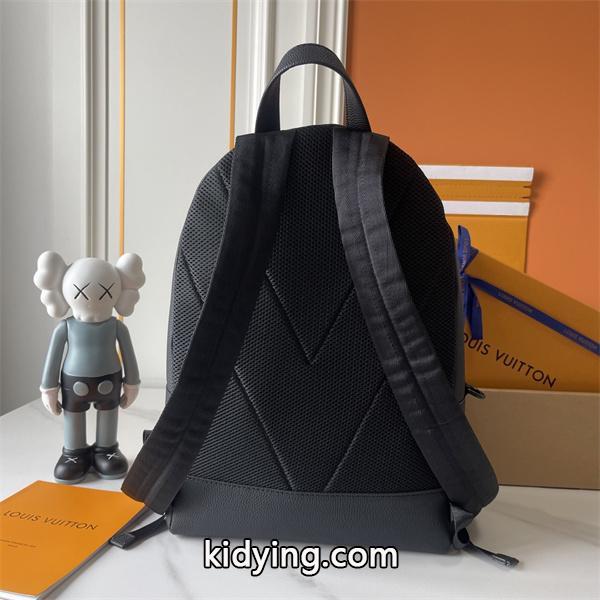 ライチ革ブラック Louis Vuitton バックパック ルイヴィトン コピー 15259 ユニセックス 実用-2
