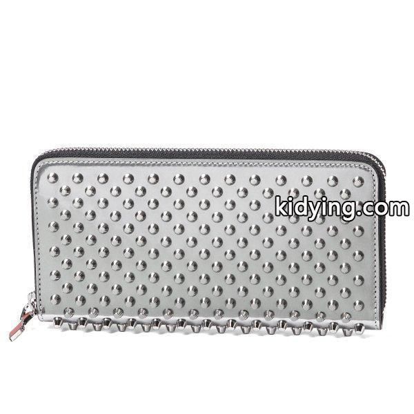 Christian Louboutin　クリスチャン ルブタン ラウンドファスナー長財布 PANETTONE SPIKES　パネトーン スパイクス 3175066 SV71 :23741:インポートショップドゥーブル - 通販ショッピング-0