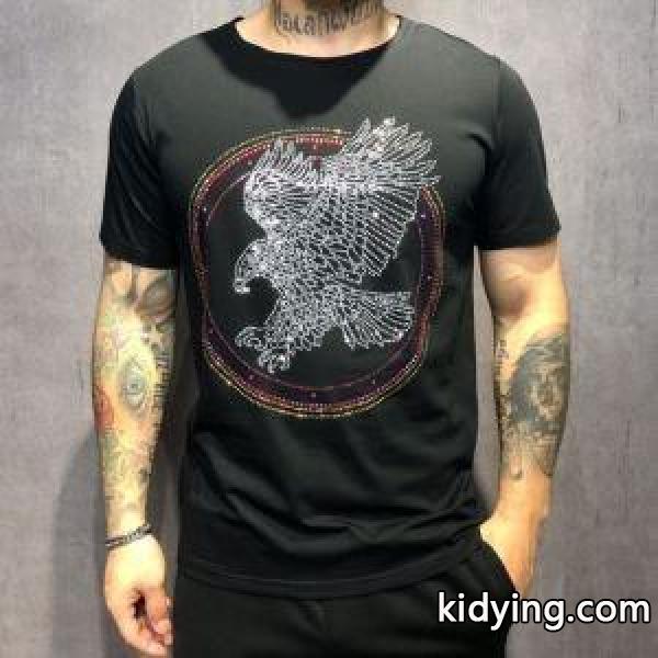 アルマーニ ARMANI トレンドを取り入れておしゃれの 2019春夏まだまだトレンド 半袖Tシャツ_アルマーニ ARMANI_ブランド コピー 激安(日本最大級)-1