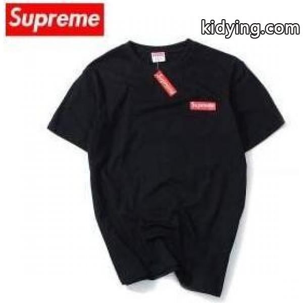 ホワイトとブラックの爽やかな生地 SUPREME 爆買いセール 超上品質なメンズシュプリーム シャツ 半袖_シュプリーム SUPREME_ブランド コピー 激安(日本最大級)-1