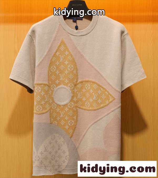 ルイ ヴィトンtシャツスーパーコピーLouis Vuittonニットウェア半袖2026春夏トレンド上質なアイテム-0