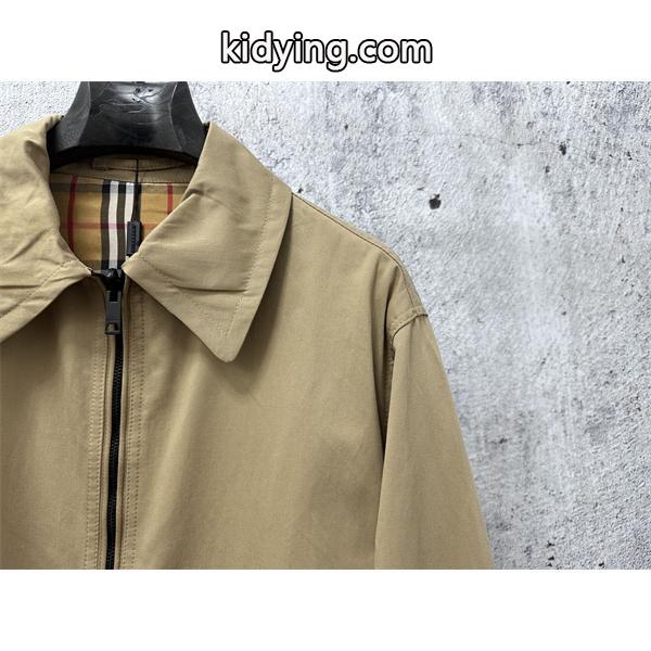 バーバリー Burberry スーパーコピー 軽量 シンプル 上質質感 2025秋冬 カジュアルジャケット 今季注目-3