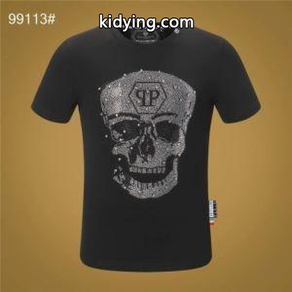 これからの季節、大活躍 PHILIPP PLEIN Tシャツ/半袖 フィリッププレイン 【2019年春夏】人気ブランドの最新_フィリッププレイン PHILIPP PLEIN_ブランド コピー 激安(日本最大級)-0