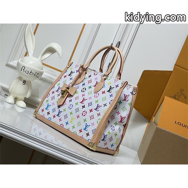 話題 マルチカラーモノグラム LOUIS VUITTON ルイヴィトン コピー トートバッグ 高級感 大容量-3