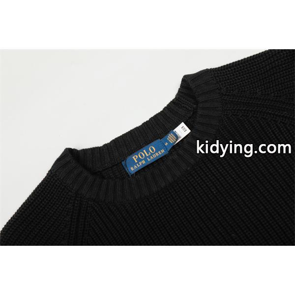 ミニマル 落ち着き Polo Ralph Lauren ポロ ラルフローレン コピー ベーシック 万能 ニット-0