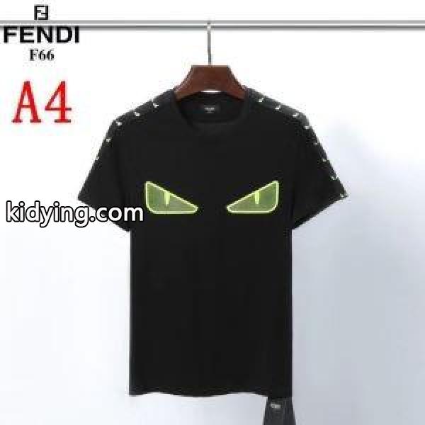 フェンディ FENDI 4色可選 19年トレンド春夏もお世話に ウェアに取り入れるのが今季流 半袖Tシャツ_フェンディ FENDI_ブランド コピー 激安(日本最大級)-3