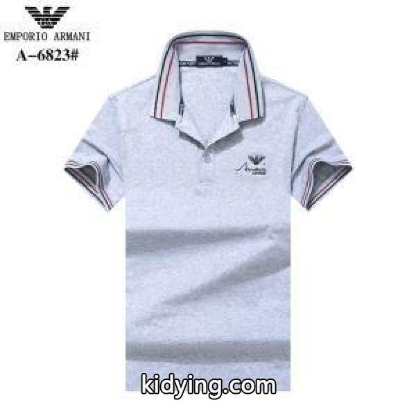 半袖Tシャツ カジュアルに着こなし アルマーニ ARMANI カジュアルもある絶妙な雰囲気 多色可選 19年春夏アイテム安い_アルマーニ ARMANI_ブランド コピー 激安(日本最大級)-3
