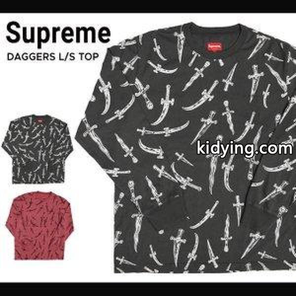 Supreme シュプリーム DAGGERS L/S TOP TEE Tシャツ 長袖 カットソー SUPREME :sp-1252:buddy-stl - 通販ショッピング-0