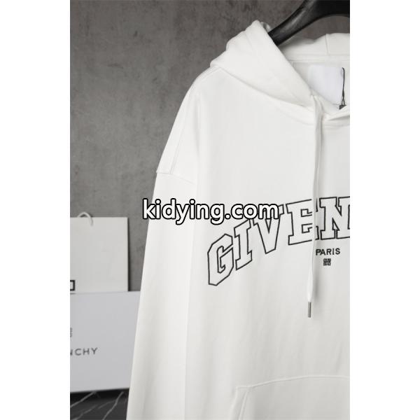ブラック アーチロゴプリント パーカー ジバンシー GIVENCHY コピー 秋冬ダイナミックな トレンド-4