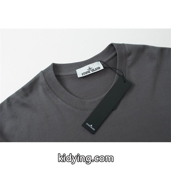STONE ISLAND ストーンアイランド コピー 軽快着用 ロングスリーブ Tシャツ ソフトタッチ クリーン-7