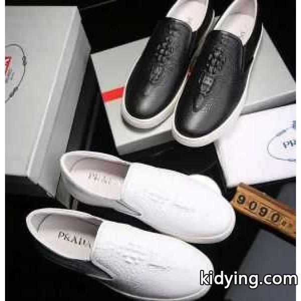 海外セレブ定番愛用 2016 プラダ PRADA フラットシューズ  2色可選_スニーカー、靴_メンズファッション_スーパーコピーブランド激安通販 専門店-0