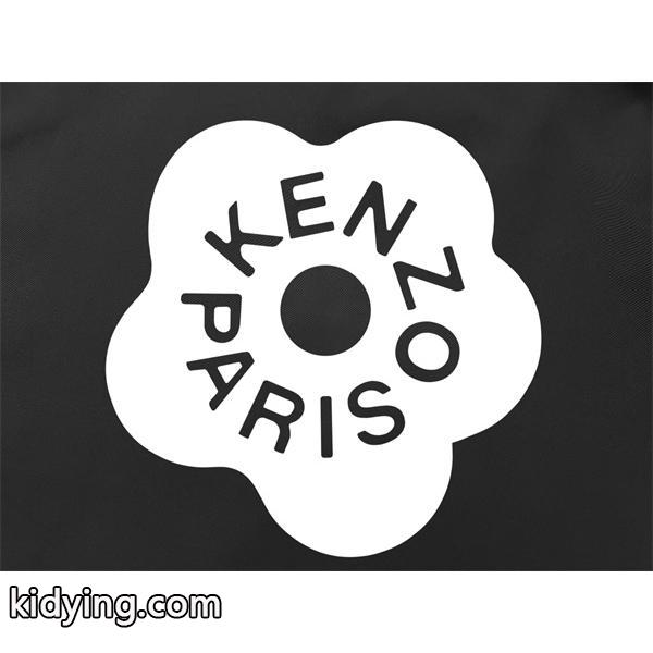 ケンゾー ブラック ホワイトフラワー KENZOロゴ ジャケット コピー 秋冬 清潔感 当店イチオシ-2