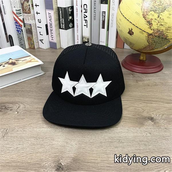 クロムハーツ Chrome Hearts コピー 個性派 トリプルスター装飾 クール系 キャップ-0