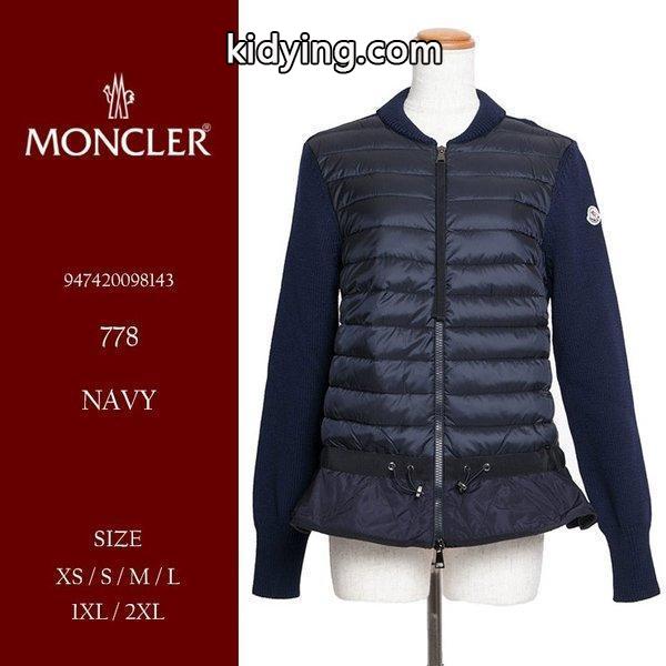 モンクレール MONCLER ダウンジャケット MCL947420098143 ブランド レディース 女性 カジュアル ブルゾン 袖ロゴ :7599206630-77:ゼンオンライン - 通販ショッピング-0