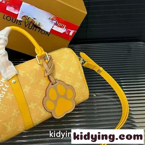 2026新作 LOUIS VUITTON ルイヴィトン 激安 モノグラム ミニボストンバッグ ショルダーバッグ 2WAY ハンドバッグ チャーム付き-1