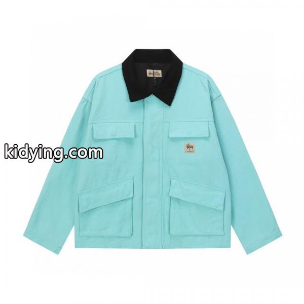 ❤上品❤Stussy Washed Canvas Shop Jackeステューシージャケットコピー2025人気ランキング-0