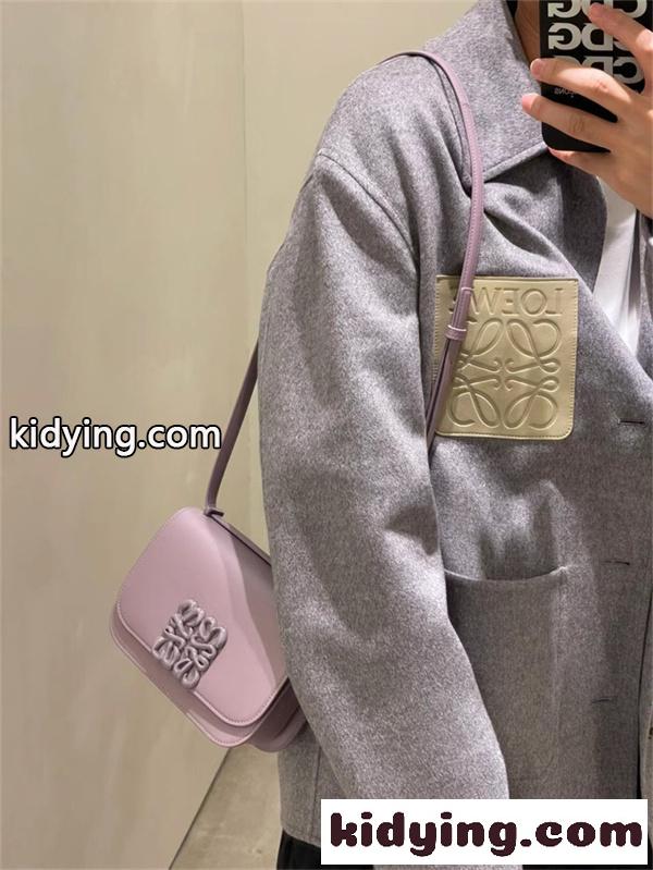 LOEWE 2026春夏人気ランキングロエベショルダーバッグコピーパープルお洒落数量限定-3