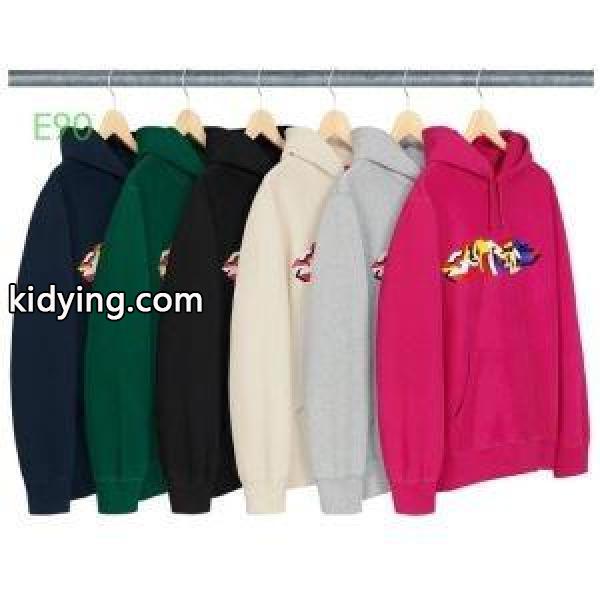 ほっこりと温かみのある雰囲気に 多色可選 お値段も超一流 パーカー 19FW Hooded Sweatshirt寒い季節トレンド上品_シュプリーム SUPREME_ブランド コピー 激安(日本最大級)-0