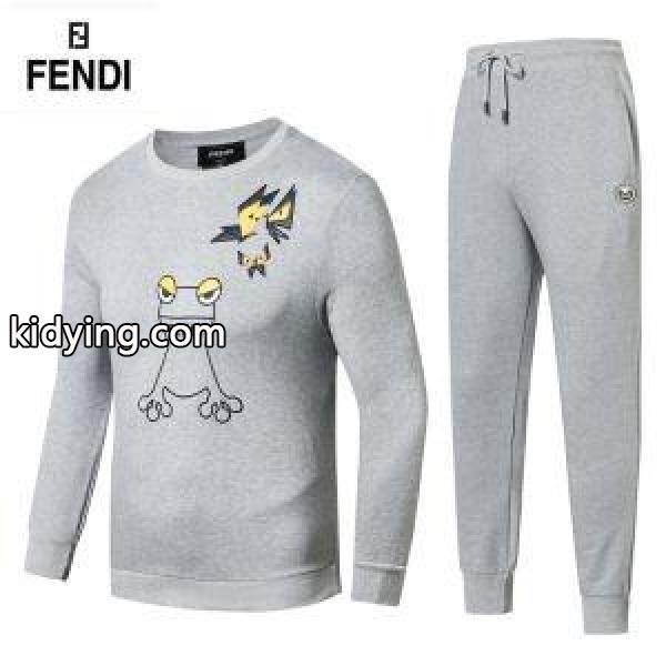 2018秋冬新作コレクション 抜群の着心地 フェンディ FENDI 上下セット 3色可選 使い勝手も抜群!_フェンディ FENDI_ブランド コピー 激安(日本最大級)-0