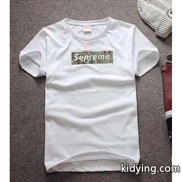 ◆モデル愛用◆ SUPREME シュプリーム偽物 半袖 Tシャツ 2色可選_半袖Tシャツ_メンズファッション_スーパーコピーブランド激安通販 専門店-0